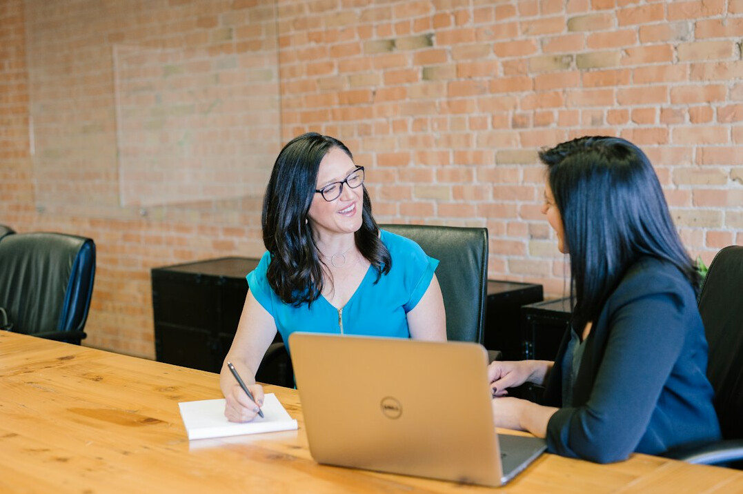 mature professional in meeting