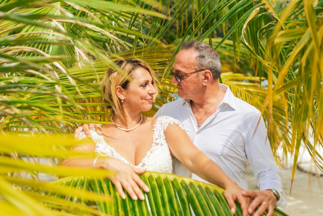 mature couple planning future